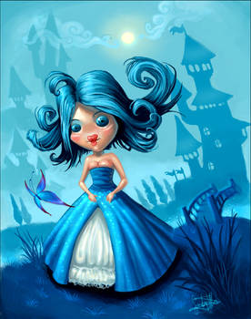 The Little Blue Girl
