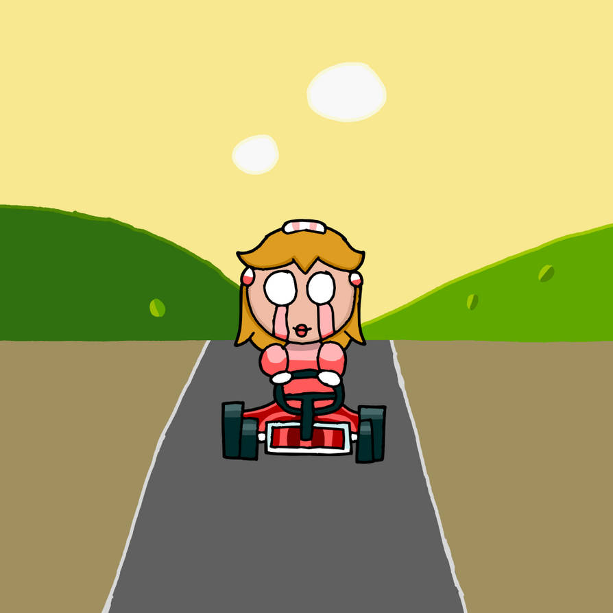 Princess Riding Kart Princess Kartstool by Curseddead706 on DeviantArt
