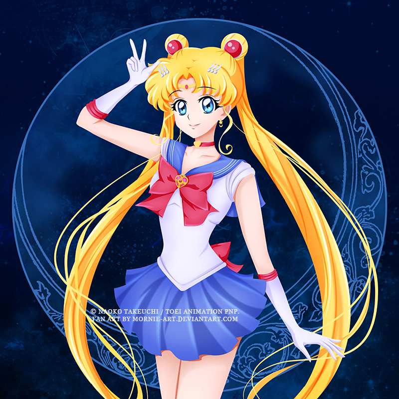 New moon. Sailor Moon fanart