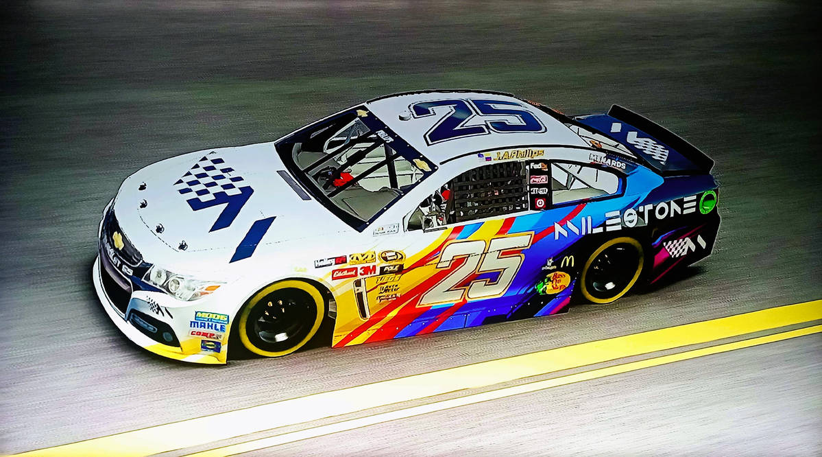 Milestone Racing NASCAR '14 - #25 Milestone Racing by JFAirliner on DeviantArt