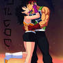 Romantic Pic Fanart of Bardock and Gine
