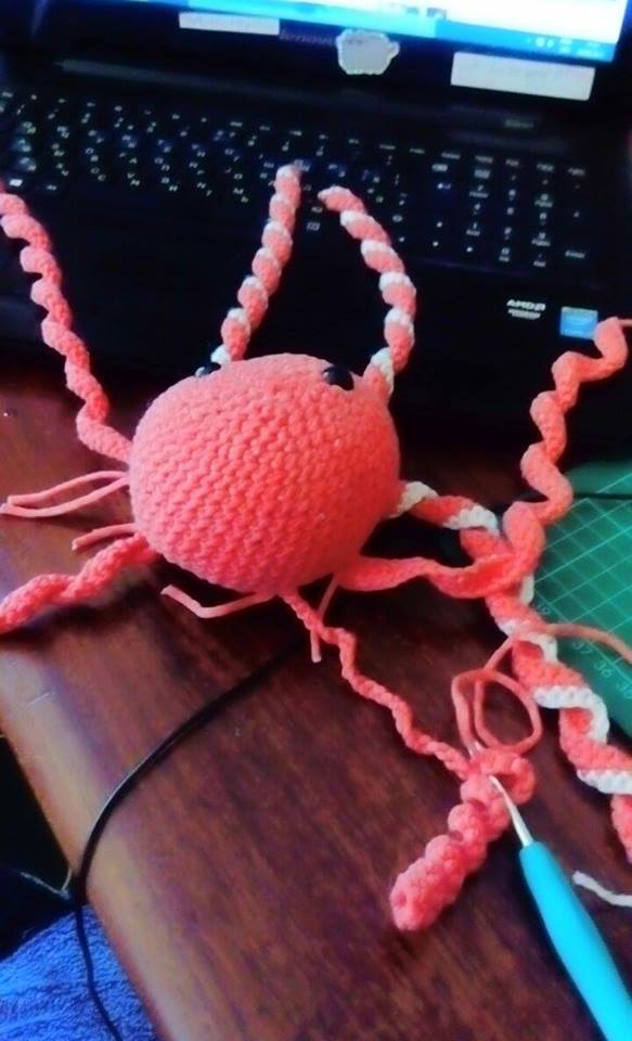 Big octopus amigurumi