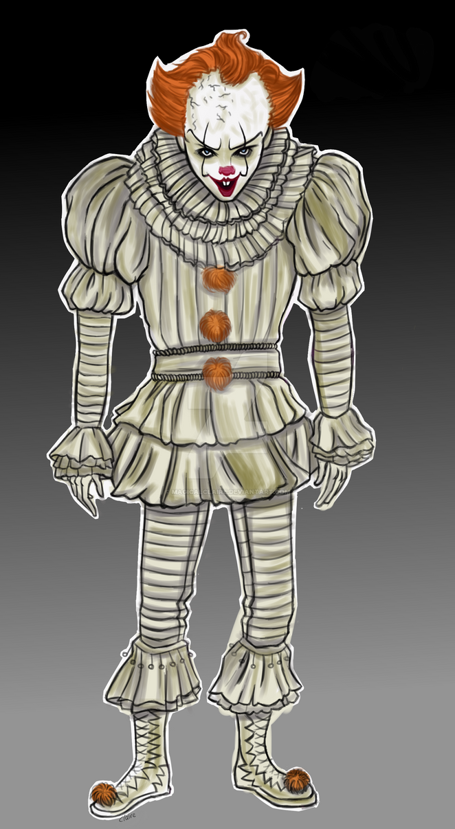 Pennywise Core Pennywise Coloured by magicalclaire on DeviantArt