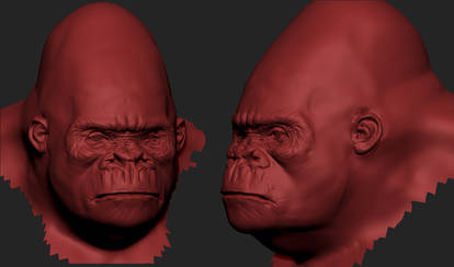 Gorilla Character WIP