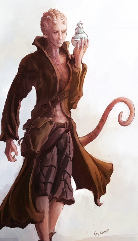 tiefling alchemist