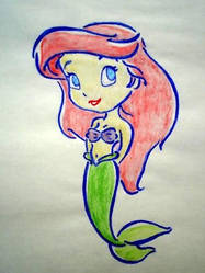 CHIBI Ariel by Lucyy