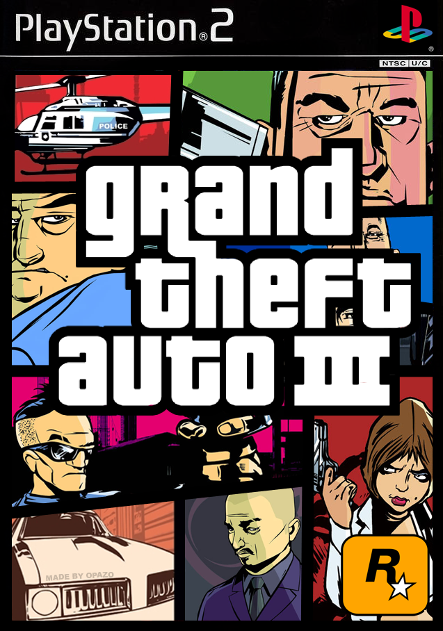 GTA III - My version box art