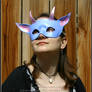 Goblin Girl mask, modeled