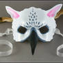Gray Gryphon leather mask