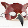 Dark Brown Gryphon leather mask