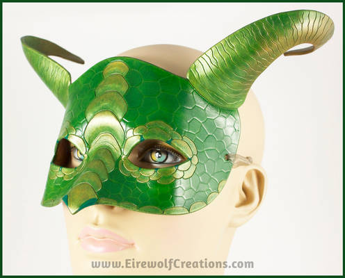 Scaled Green Dragon mask