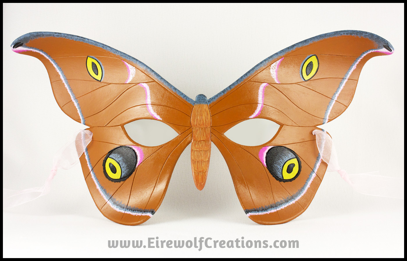 Antheraea Polyphemus Moth Mask