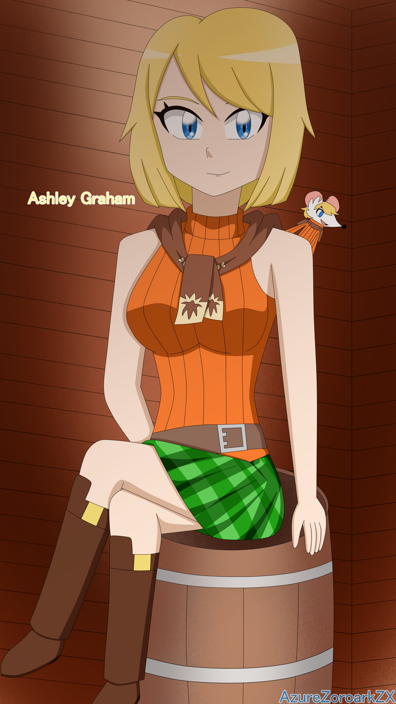 resident evil 4 Ashley Graham cosplay remake by LadyofRohan87 on DeviantArt