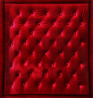 Red Padded Pillow square