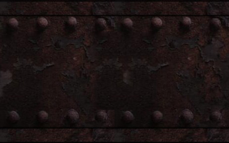 Rusty Riveted metal trim texture by NIHIL-XIII on DeviantArt