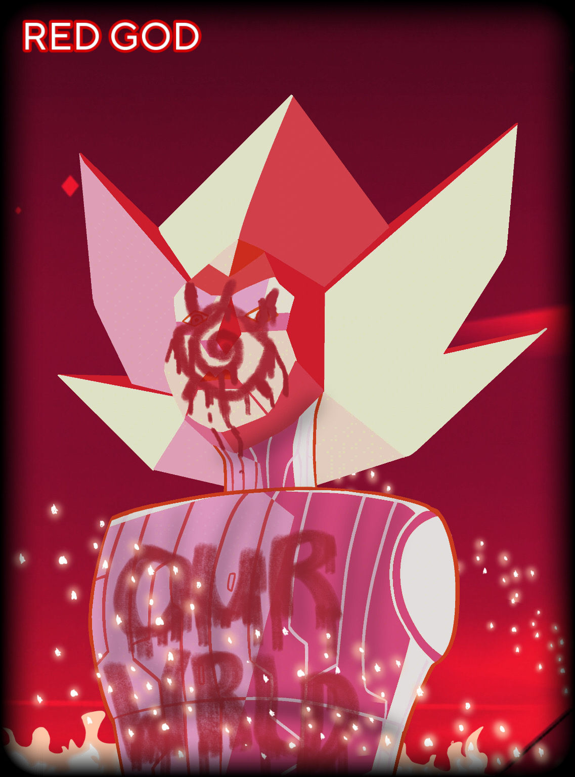 Red Gd Cat Red God Poster Edit by CBsRedGodSeries on DeviantArt