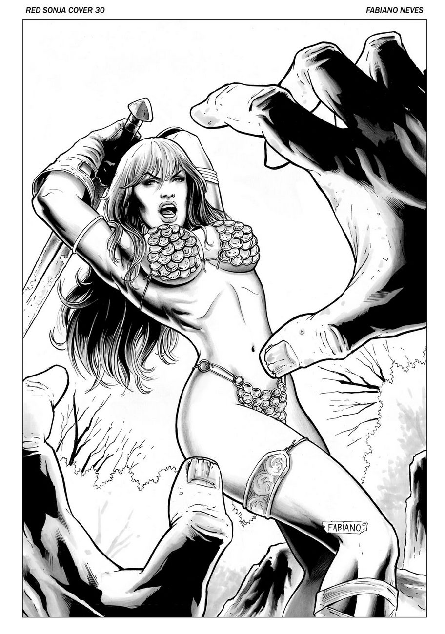 Red Sonja 30 Cover