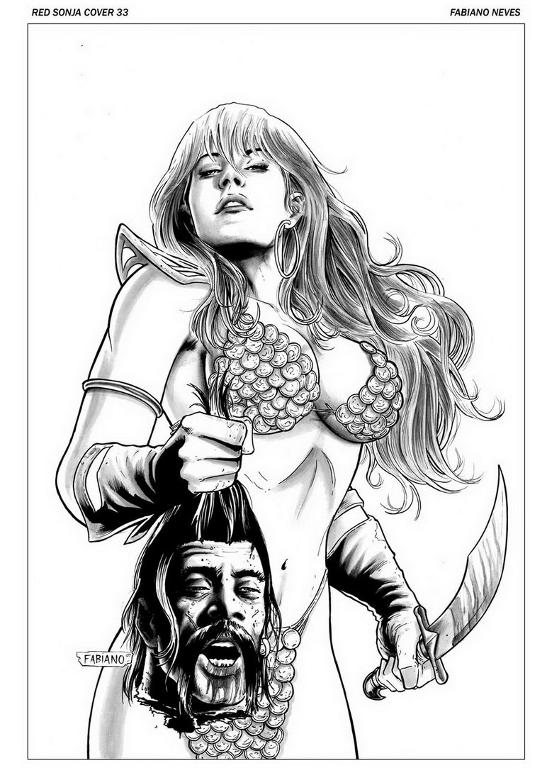 Red Sonja 33 Cover