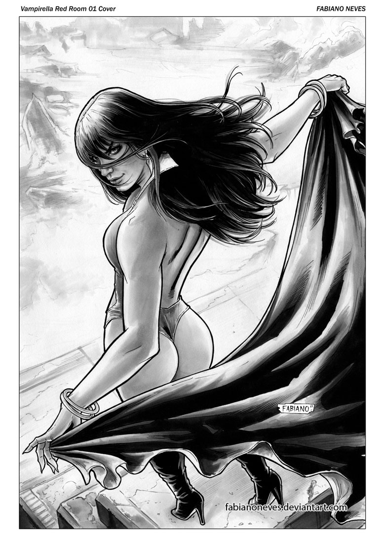 Vampirella Red Room 01 Cover Art