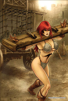 Red Sonja 68 Cover Colors