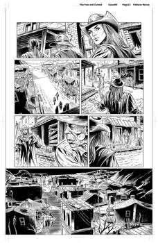 The Few and Cursed Issue04 inks pg12