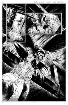 The Few and Cursed Issue04 inks pg19