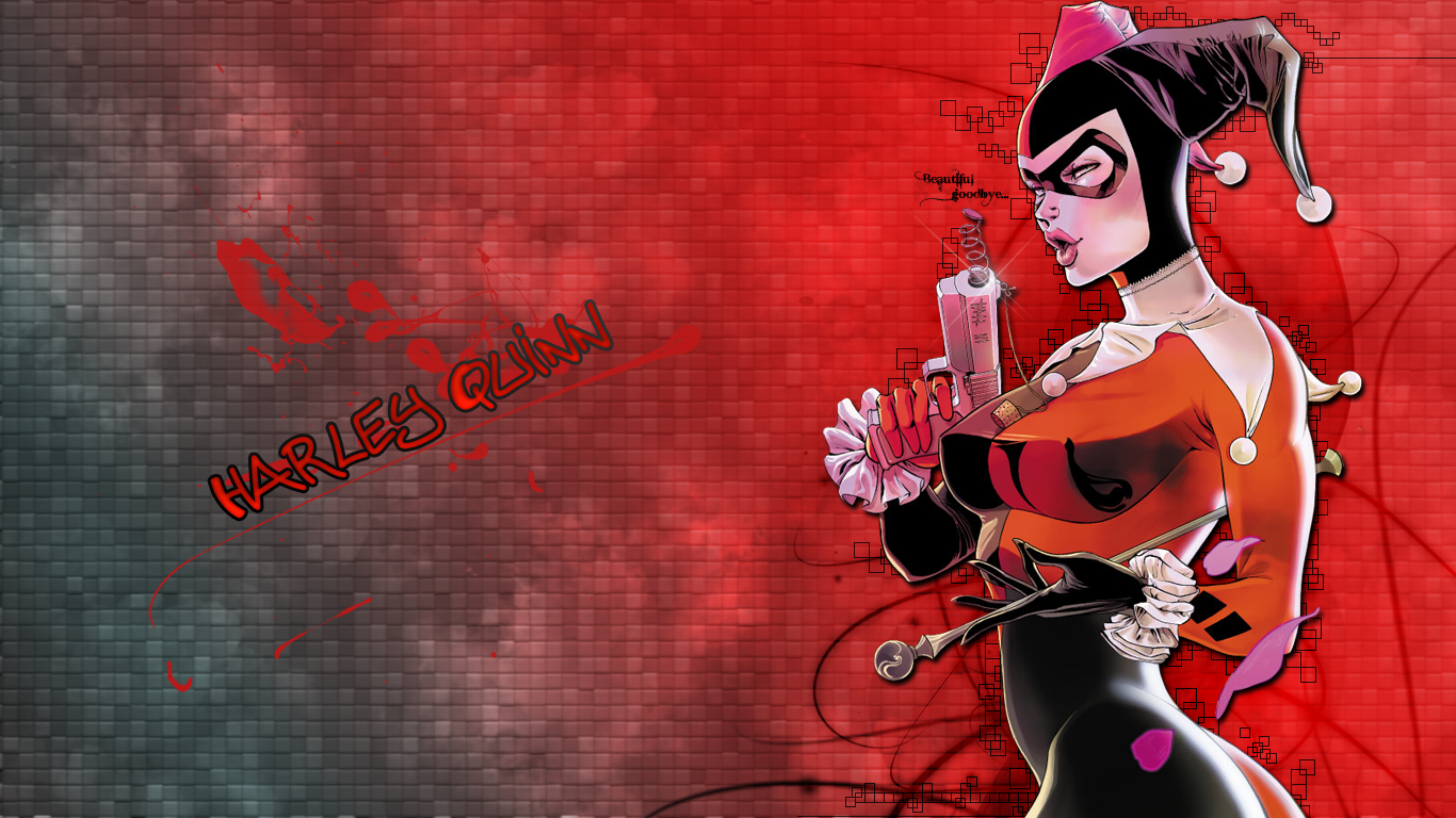 Harley Quinn Wallpaper by AinoWallen on DeviantArt Harley Quinn Wallpaper by AinoWallen on DeviantArt