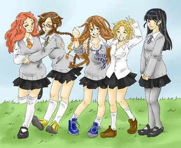 Howarts girls (most of them OC)