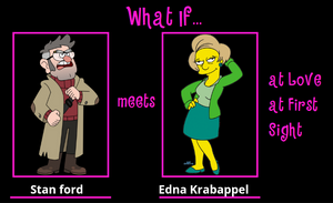 What if Stan Ford meet Edna Krabappel at love firs