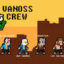 GTA V Vanoss Crew Characters Pixel Art