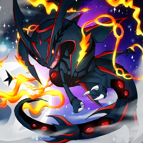 Shiny Rayquaza Vector by Pokemon-Vector-Art on DeviantArt