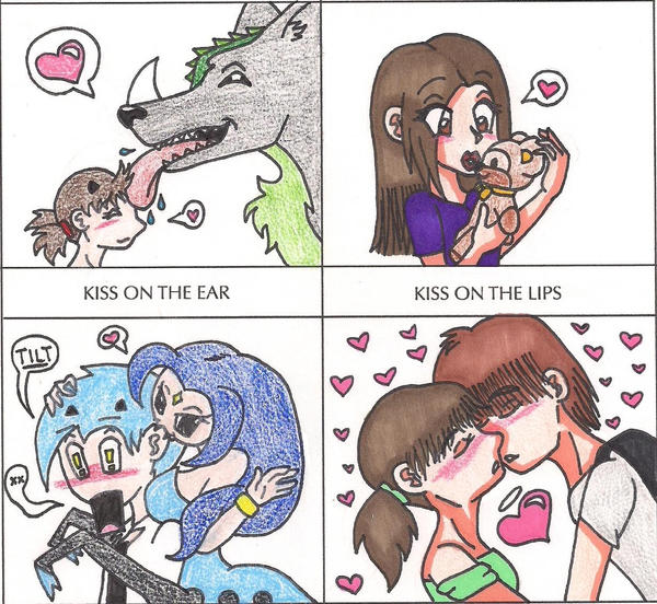cute kissing meme by Mitzuki16 on DeviantArt