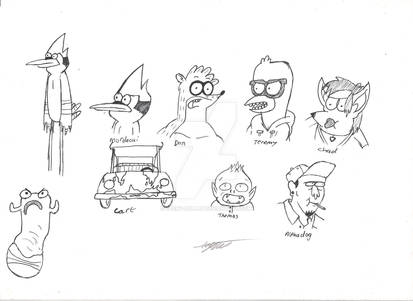 Regular show characters (1)