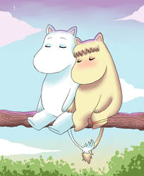 Moomin and Snorkmaiden