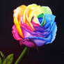 Rainbow Rose  recolored