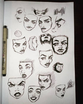 Sketching Faces