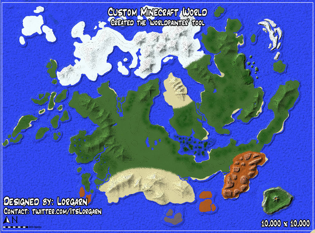 Minecraft Map (Creative World) by louisloure on DeviantArt