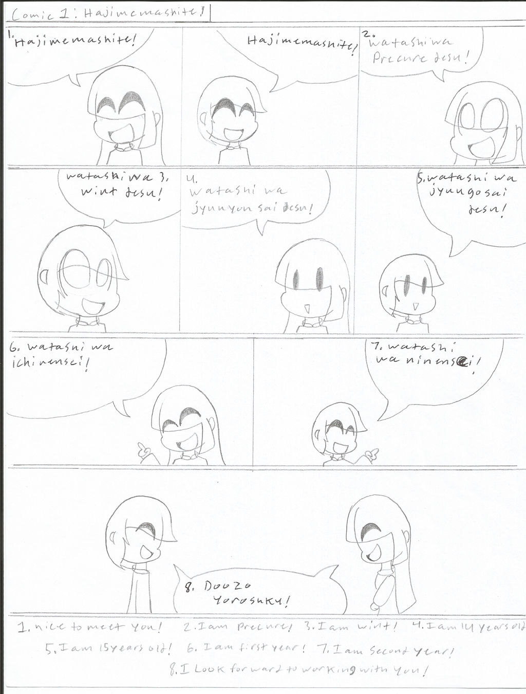 Mango! comic 1 by PrecureU on DeviantArt