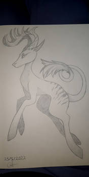 Stylistic Deer