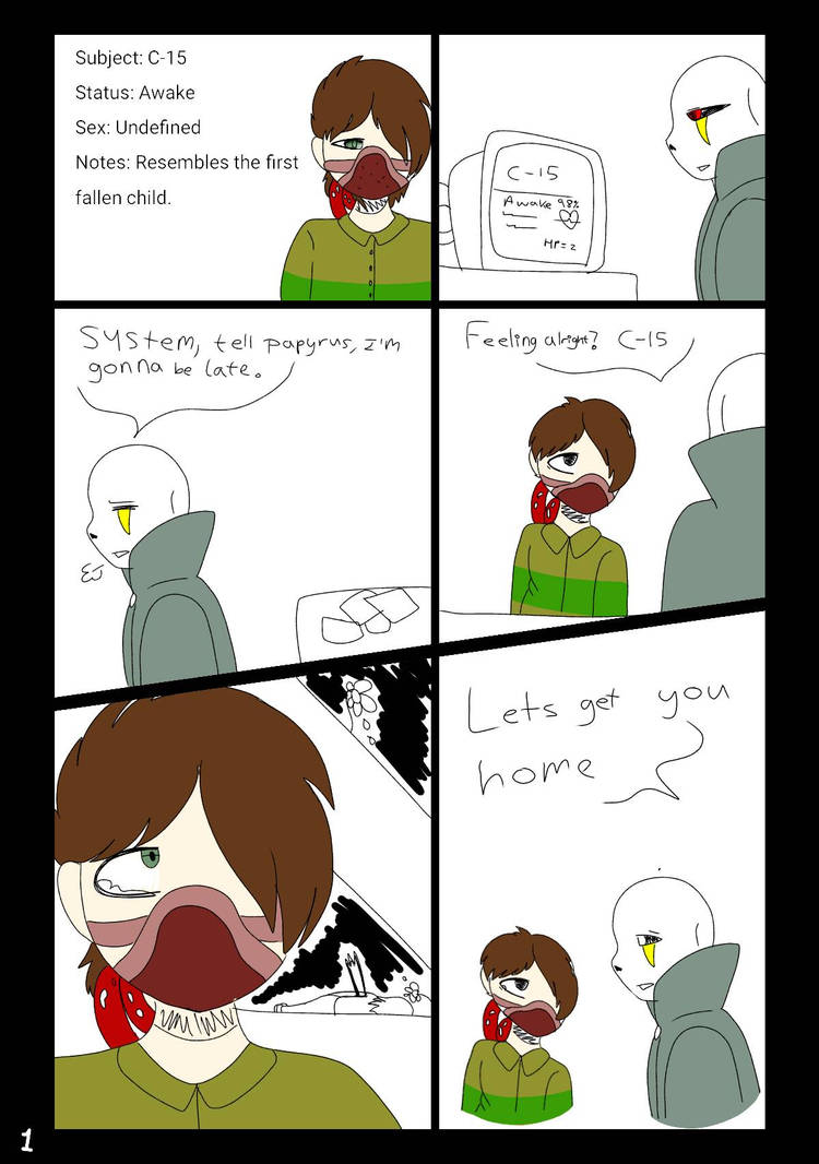 Futuretale Comic Page 1 by FutureTaleAU on DeviantArt