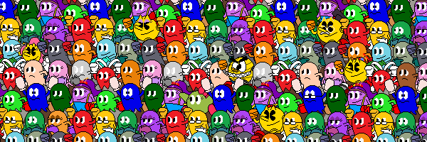 Pac-Man Random Animated Character Doodle! by AshumBesher on DeviantArt