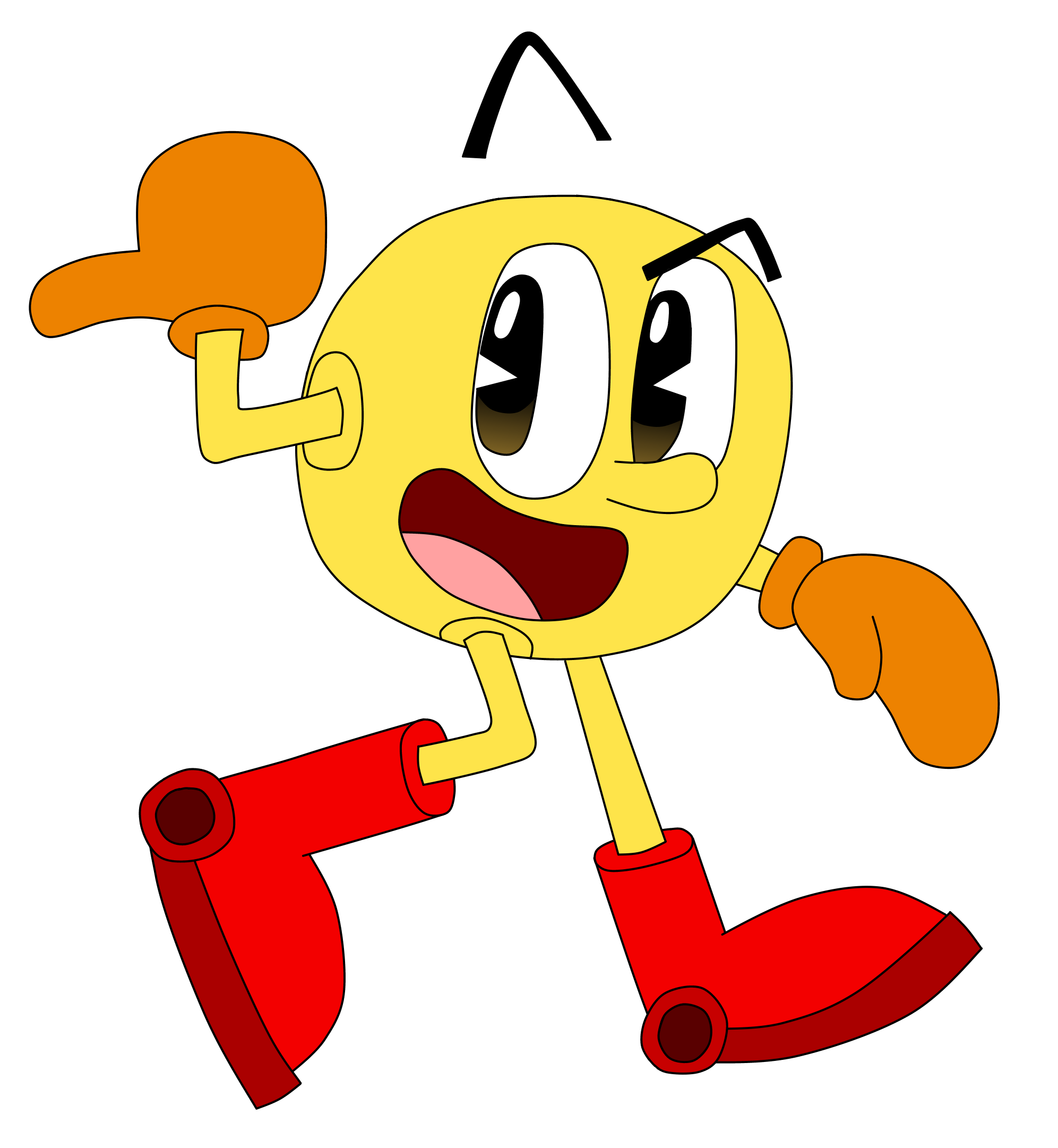 Pac-Man Redesign by Pac-Man357 on DeviantArt