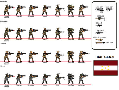 Cambrilan Armed Forces --- Generation 2 by TheZenGuy on DeviantArt