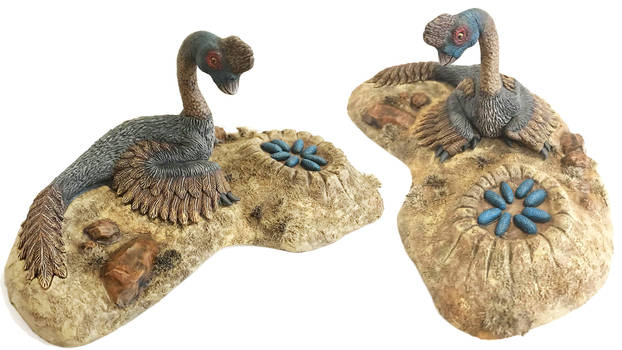 My Oviraptor Resin Kit Sculpture