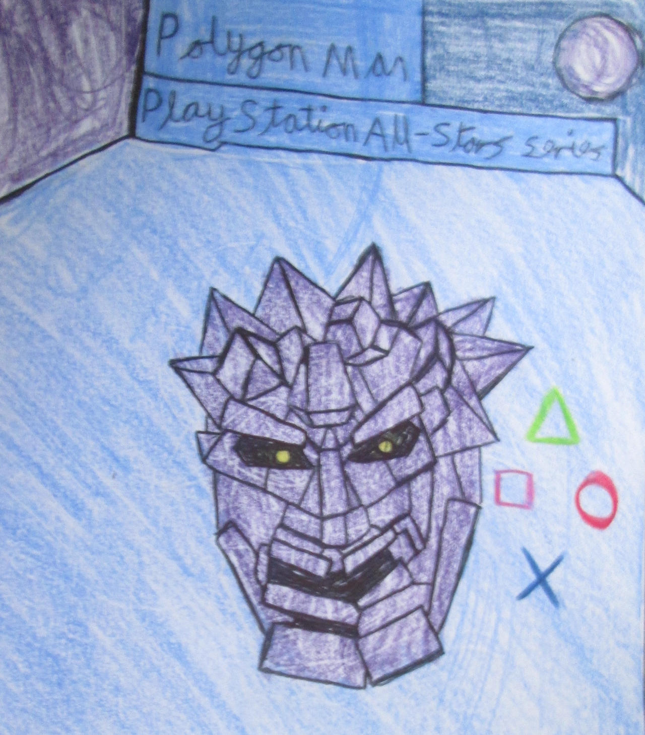 Polygon Man by generaldarkS on DeviantArt