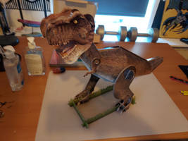 3D T-REX puzzel