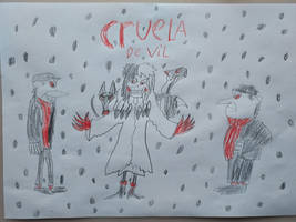 Disney Schurken/Villains Cruella De Vil.