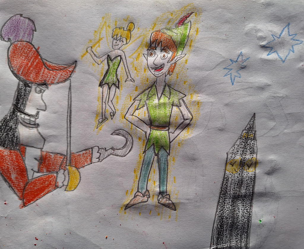 DisneyPeter Pan Tinkerbell en Kapitein Haak! by redrex96 on DeviantArt DisneyPeter Pan Tinkerbell en Kapitein Haak! by redrex96 on DeviantArt