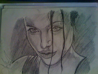 Old Angelina Jolie Drawing...