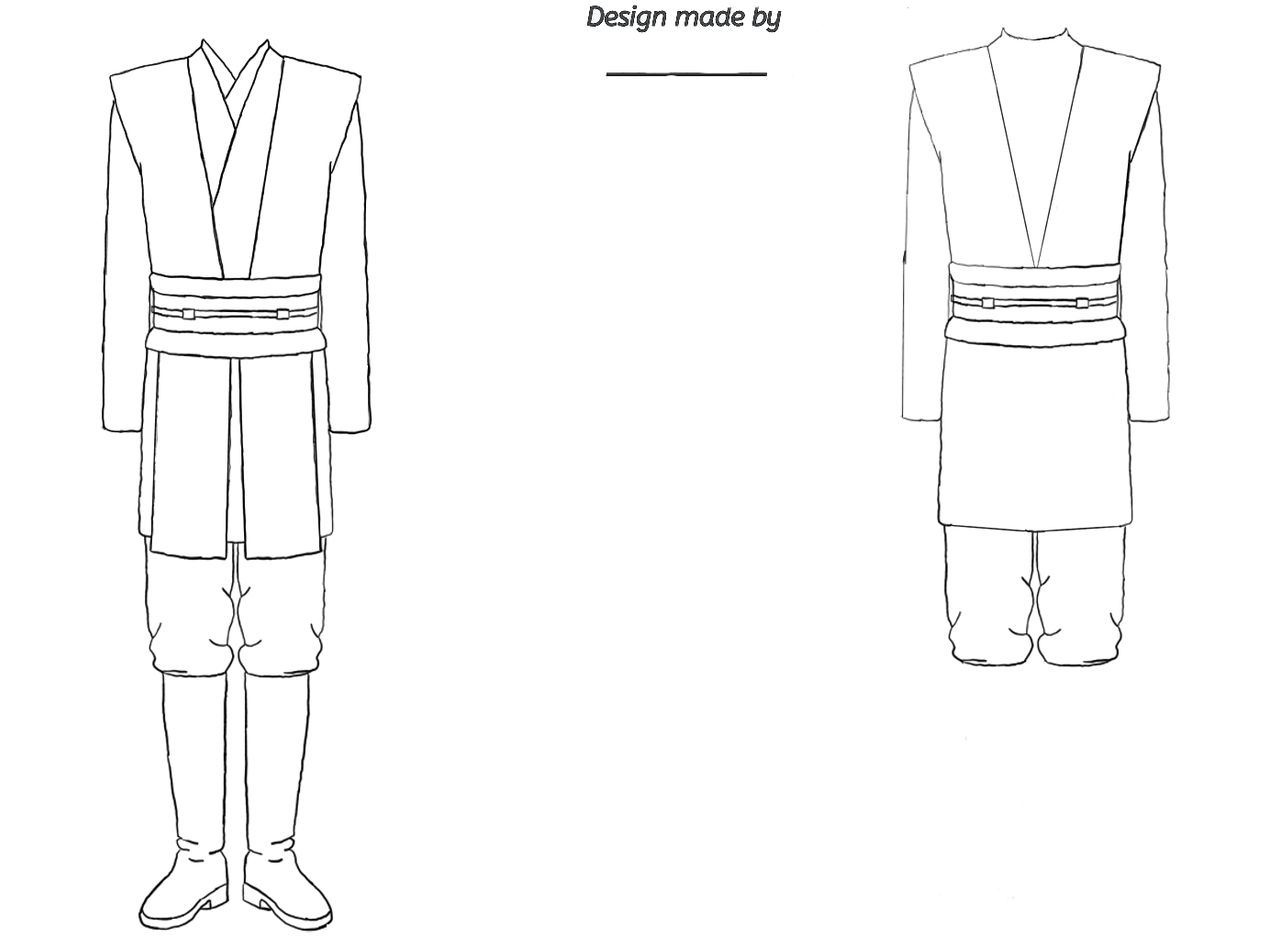Jedi Template by daredevilbj on DeviantArt